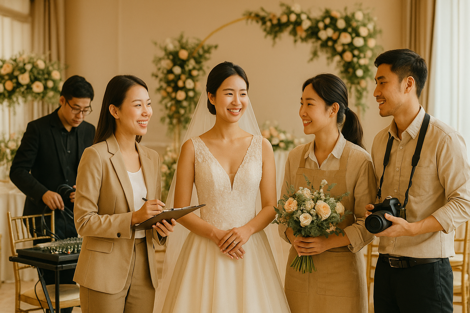 เคล็ดลับเลือกทีมงานแต่งงานมืออาชีพ ให้วันสำคัญราบรื่นและน่าจดจำ